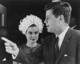 1962 John F. Kennedy and Grace Kelly PHOTO  