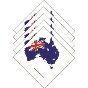 Australian Flag Napkins (Set of 25) 