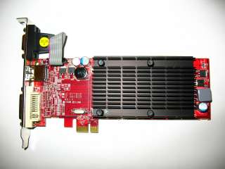   E310 512MB DDR2 PCI Express PCI E x1 Video Graphics VGA Card  
