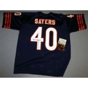 Gale Sayers Signed Jersey   ~gai Coa~   Autographed NFL Jerseys 