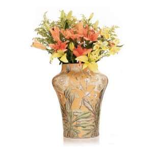  Art Nouveau Floral Vase
