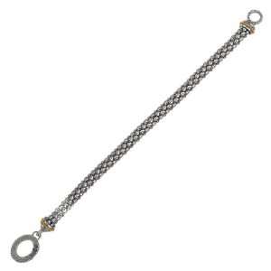   Textured Popcorn Chain Bracelet   8 Inch   JewelryWeb Jewelry