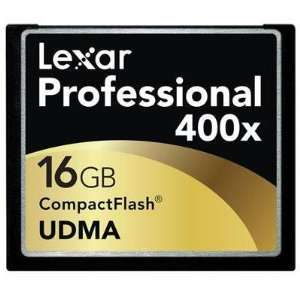    Quality 16GB Professional 400x CF card By Lexar Media Electronics