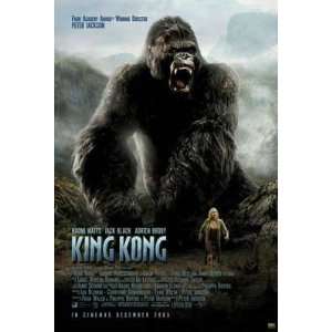  King Kong Movie Poster 24 X 36 Naomi Watts / Jack Black 