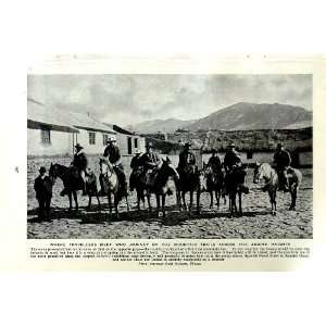    c1920 COURTYARD BOLIVIAN MOUNTAIN INN AYMARA MARKET