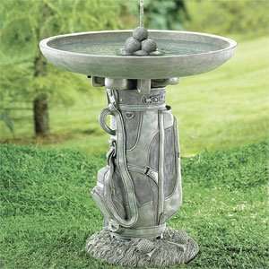  Golf Bag Fountain Patio, Lawn & Garden