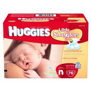  Huggies Little Snugglers Diapers, Newborn, 36 Count (Pack 