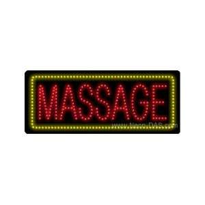  Massage Outdoor LED Sign 13 x 32