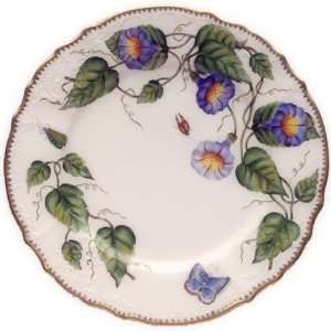  Anna Weatherley Morning Glory Dinner Plate   Round 10.5 In 