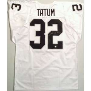  Jack Tatum Autographed White Wilson Jersey Sports 