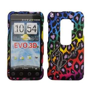  Premium   HTC Evo 3D   Licensed Baby Phat Snap on Cover 
