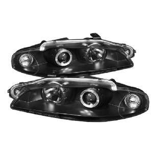    99 Halo Projector Headlights Black FREE SUPER WHITE BULB Automotive