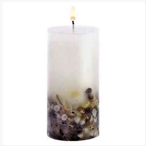  Seashell Pillar Candle