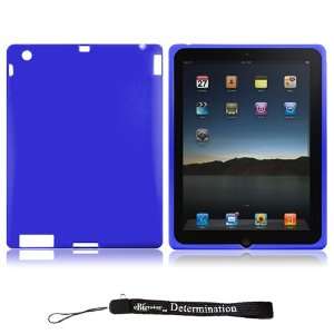 Blue Silk Premium Durable Protective Skin for Apple iPad 2 Tab Tablet 