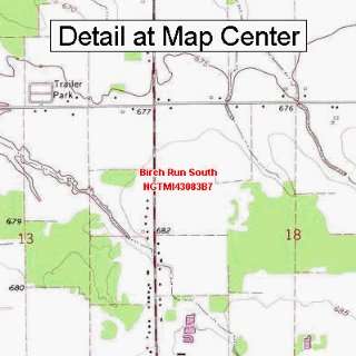  Map   Birch Run South, Michigan (Folded/Waterproof)
