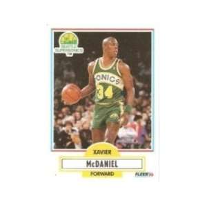  1990 91 Fleer #179 Xavier McDaniel