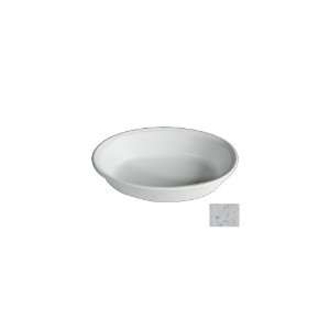   Oval Buffet Casserole Dish 5, Marble White   CO005MW