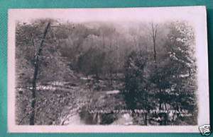 Spring Valley MN 1920 Leonard Masonic Park Real Photo  