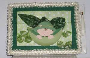 PEA IN A POD BABY SHOWER SIGNATURE MEMORY GUEST BOOK  