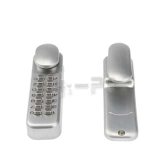   Electronic Digital Keyless Keypad Door Lock for Hotel 8804 Y Silver
