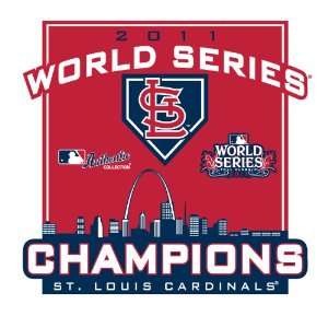 St. Louis Cardinals 2011 World Series Champions Logo MLB Fathead Logos 