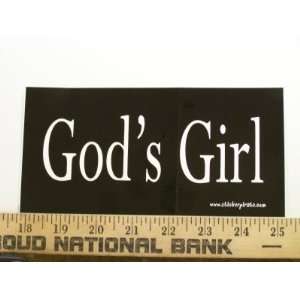  Gods Girl Christian Bumper Sticker Automotive