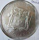 1974 Jamaica British Territories One DOLLAR Coin. NICE GRADE. (W234)