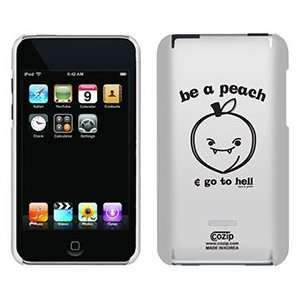  Be a Peach by TH Goldman on iPod Touch 2G 3G CoZip Case 