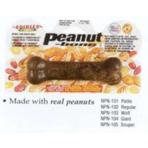  Healthy Edibles dog bone   Giant   Peanut
