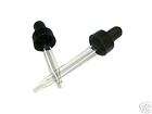 Glass Dropper Pipettes for 1 oz Bottles (Lot of 12)
