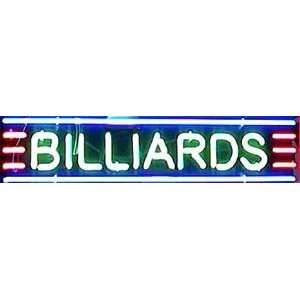  Billiards Marquee Neon Sign