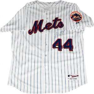  Lastings Milledge New York Mets Autographed Authentic Home 