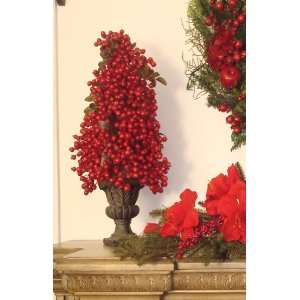  Red Berry Christmas Topiary