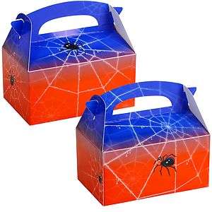 Spider Man Spider Birthday Party Favor Boxes  