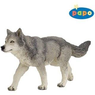 Papo 53012 Grey Wolf Figure