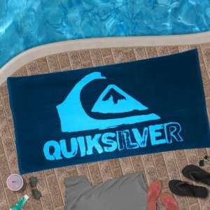  Quiksilver Posted Beach Towel   Blue Electronics