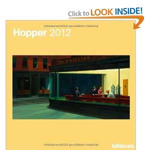  2012 Edwar Hopper Wall Calendar (English, German, French 