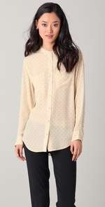 equipment bailey pinpoint dot blouse $ 134 00 24616