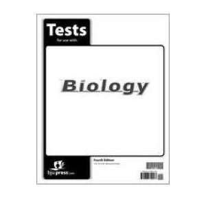  Biology Tests (9781606820186) BJU Press Books