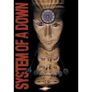  SYSTEM OF A DOWN FACES STICKER