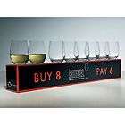 Riedel Wine Glass O Viognier Chardonnay Stemless Tumblers Buy 6 get 8 