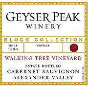 Geyser Peak Walking Tree Vineyard Cabernet Sauvignon 2005 