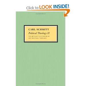   (9780745642536) Carl Schmitt, Michael Hoelzl, Graham Ward Books