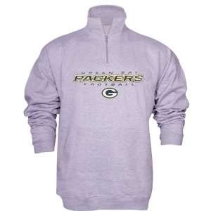  NFL Green Bay Packers Big & Tall Icon Quarter Zip Crew 