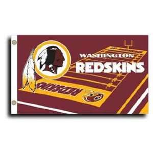    Washington Redskins   NFL Field Flags Patio, Lawn & Garden