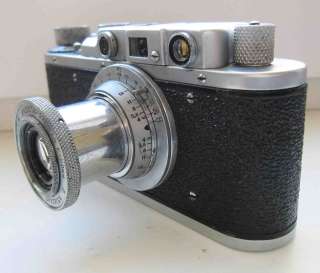 Russian Leica camera ZORKI 1d lens INDUSTAR 22 exc cond  