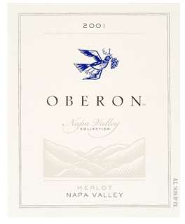 Oberon Merlot 2001 