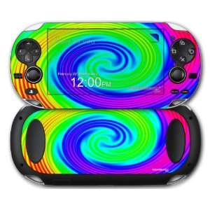  Sony PS Vita Skin Rainbow Swirl by WraptorSkinz Video 