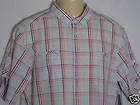 DKNY JEANS Button Up Shirt New Mens Slim Fit High End Size Large