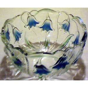  Mikasa Bluebells Glass Decorative Bowl